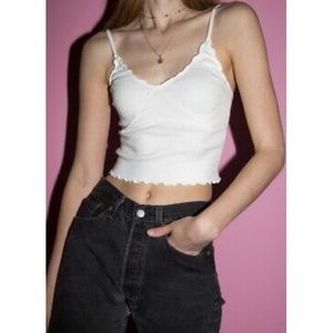 BRANDY MELVILLE WHITE TANK TOP